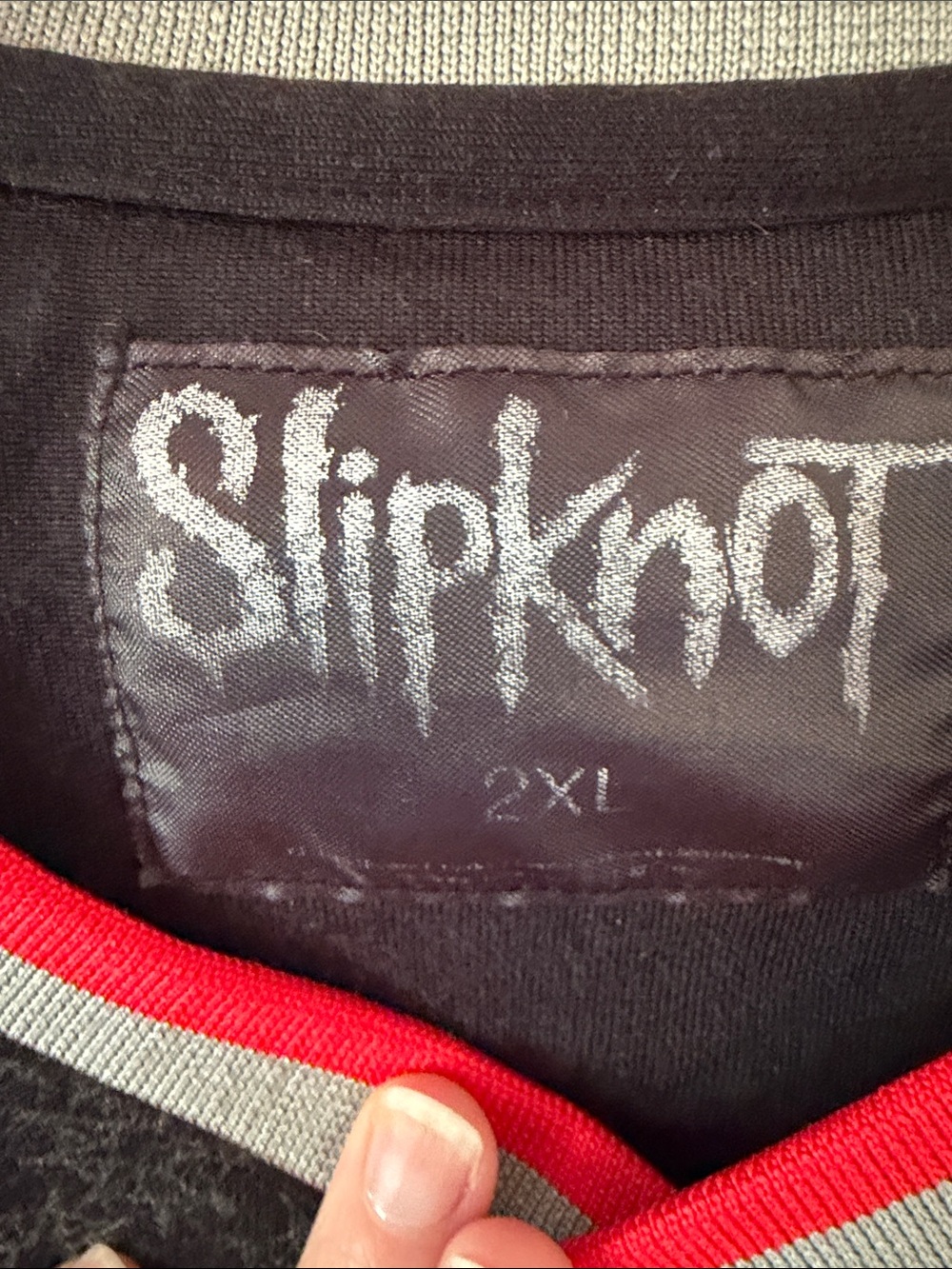 Slipknot Negative 1 XIX GOAT Hockey Jersey. Size 2XL. - Picture 2 of 10
